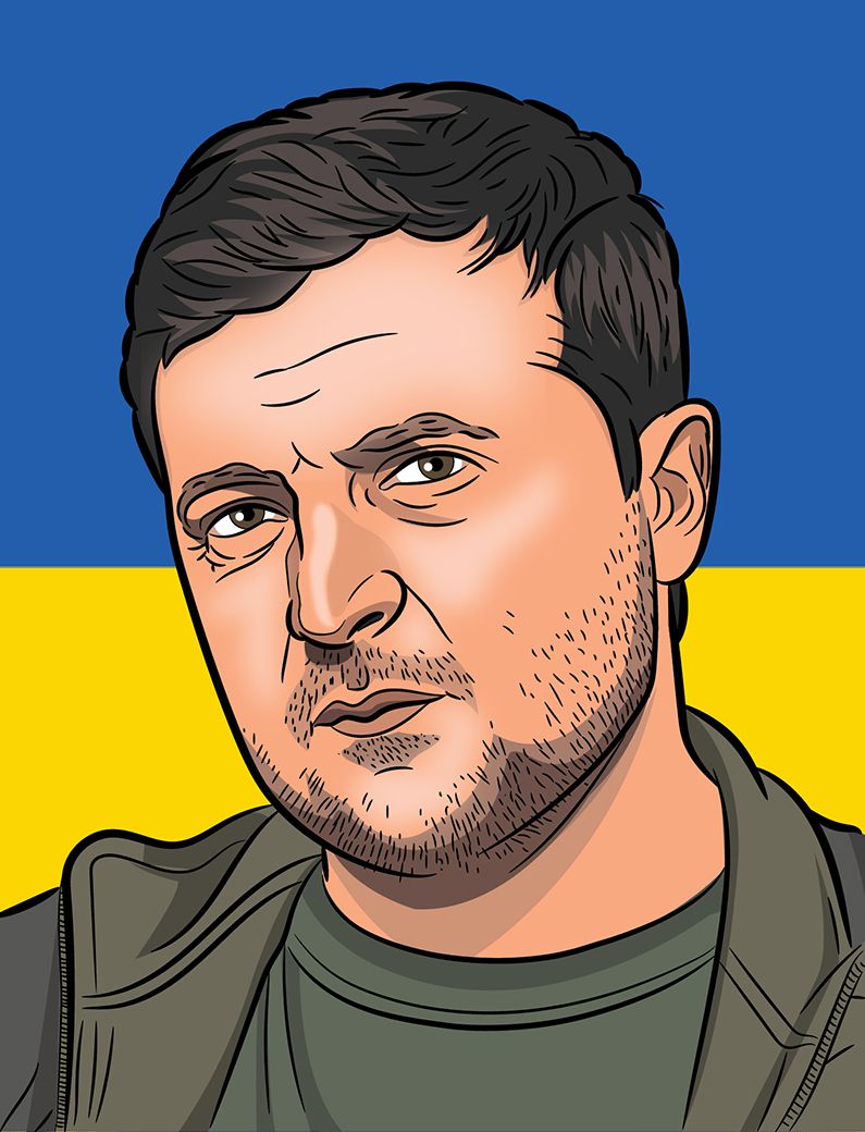 The Patriotic Zeal of President Volodymyr Zelenskyy