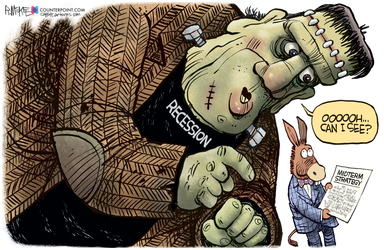 Midterms Recession | Political Cartoon - News JustIN