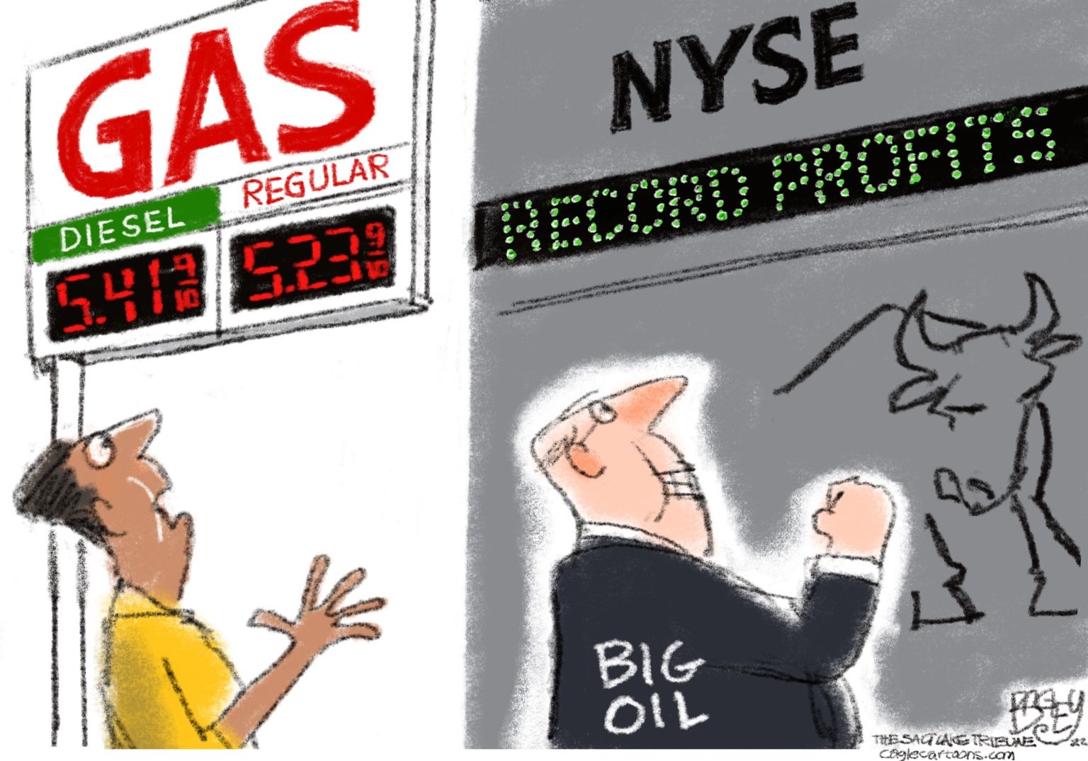 	Oil Winners - newsjustin.press - Editorial Cartoon