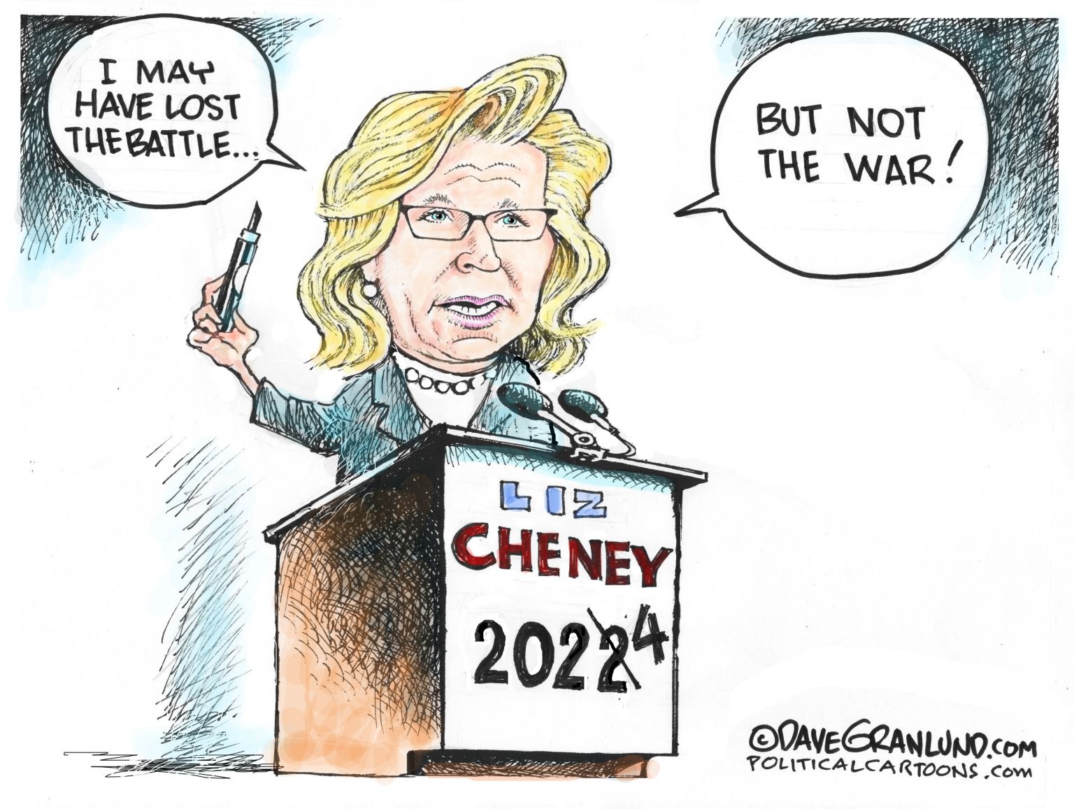 Liz Cheney loses primary battle