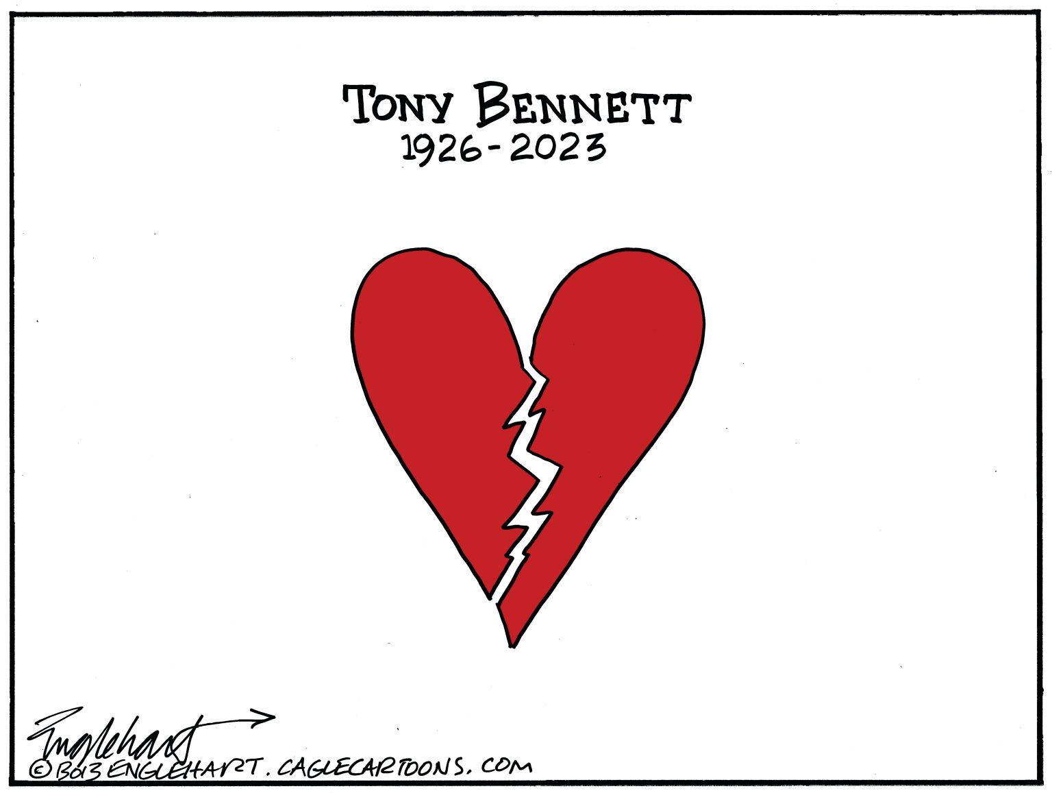 Tony Bennett - newsjustin.press - editorial cartoons